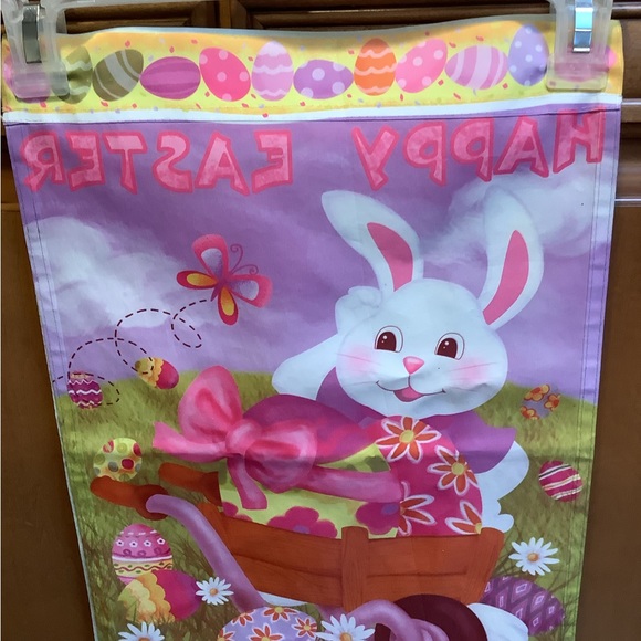 HAPPY EASTER GARDEN FLAG - Picture 2 of 4